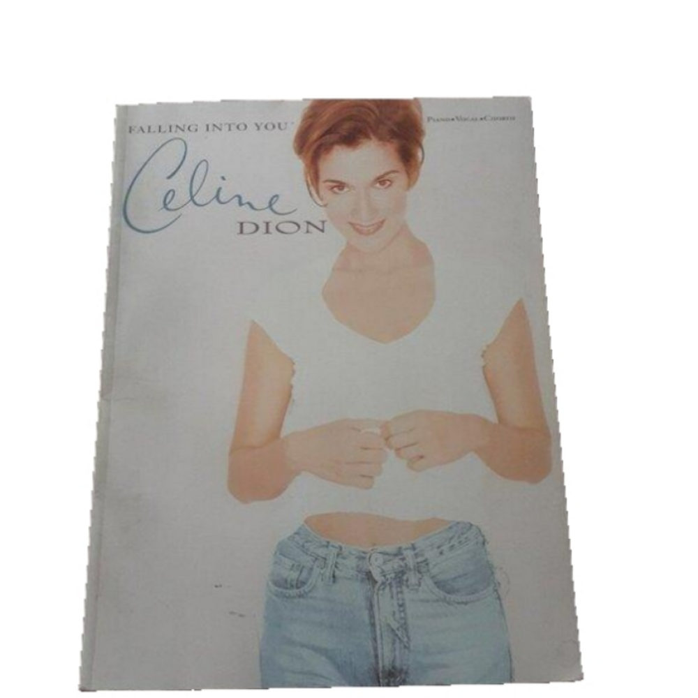 Celine Dion Falling Into You Piano Vocal Chords Music Book